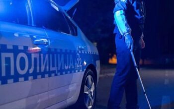 Sudar mopeda i vozila auto škole