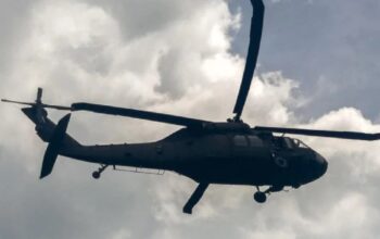 Sudar dva helikoptera