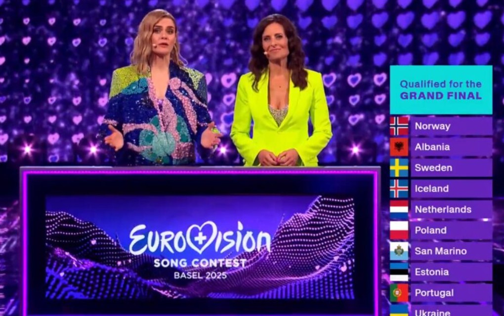 Poznato prvih 10 finalista Evrovizije: Hrvatska i Slovenija ne idu dalje