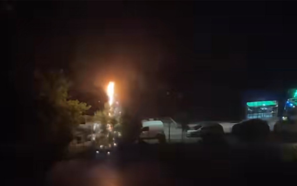 Požar u Banjaluci: Zapalila se bandera, intervenisali vatrogasci i električari