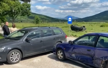 sudar tri vozila