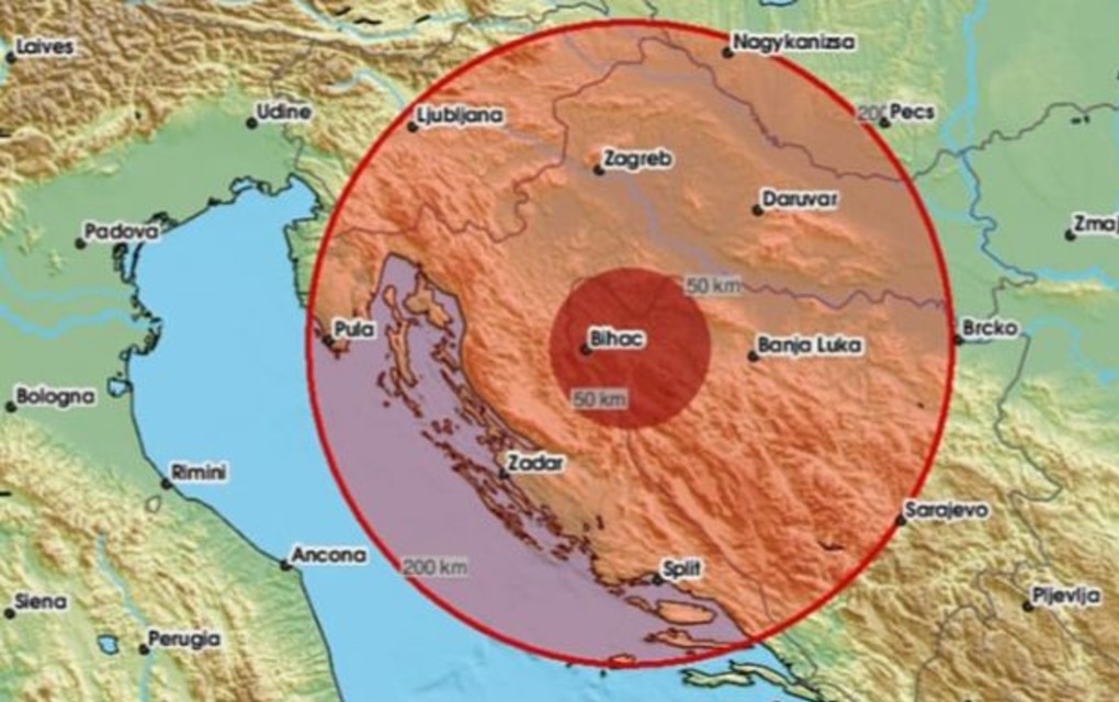 Zemljotres na granici BiH i Hrvatske: nema podataka o jačini
