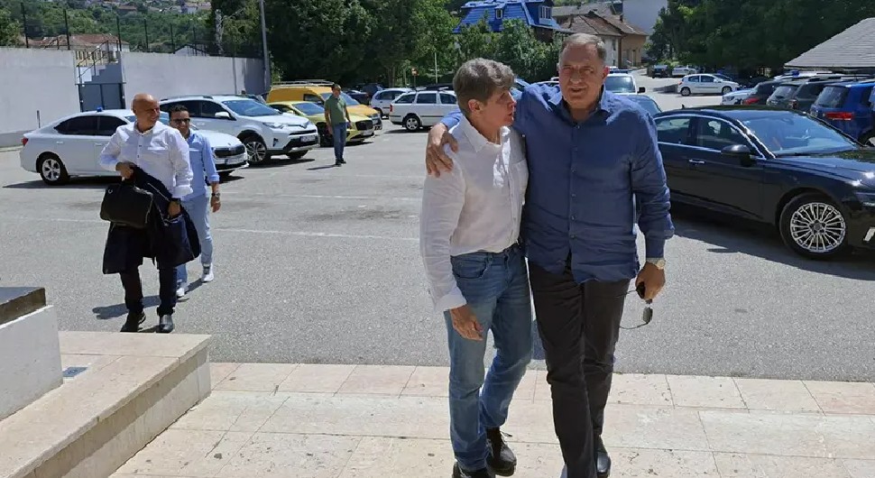 Dodik u Višegradu sa Rodom Blagojevićem