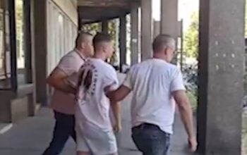 Objavljen snimak privođenja studenata u Beogradu