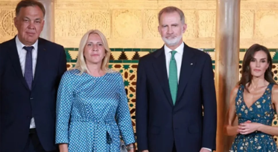 Cvijanović učestvovala na večeri koju je organizovao kralj Felipe Šesti
