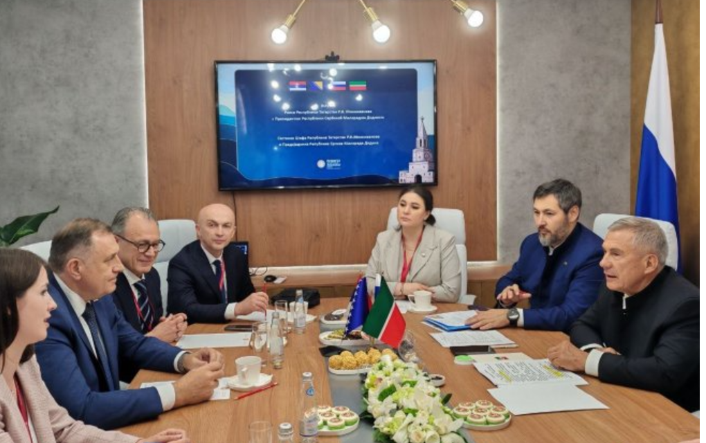 Predsjednik Srpske sa šefom Tatrstana