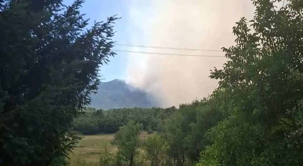 MUP Srpske poslao helikopter da pomogne u gašenju požara kod Trebinja