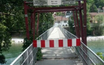Zatvoren most u Banjaluci