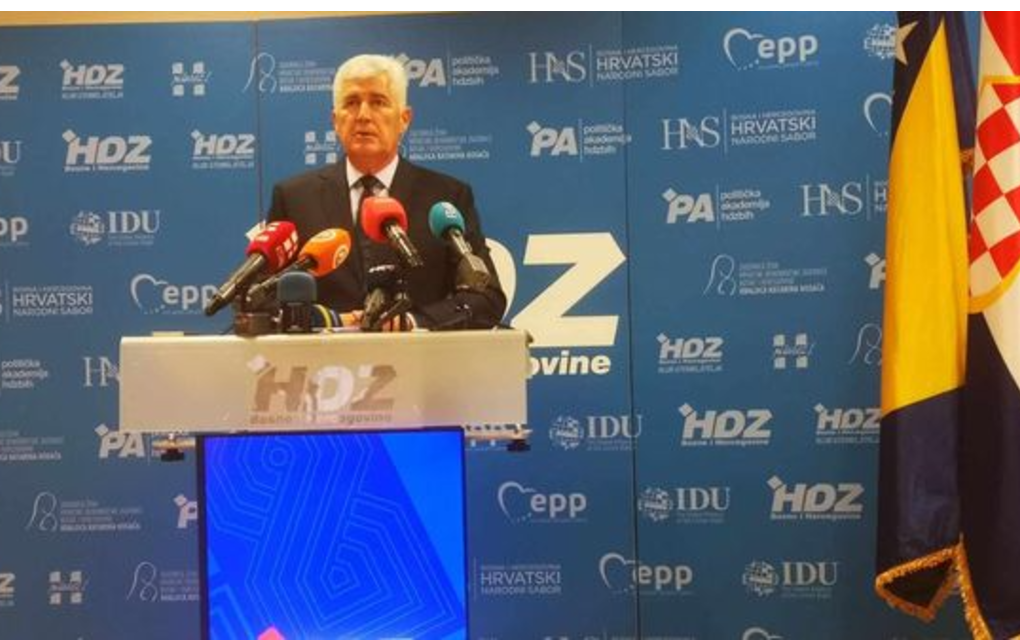 Čović: Da što prije ODE VISOKI PREDSTAVNIK