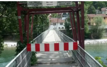 pješački most u toplicama