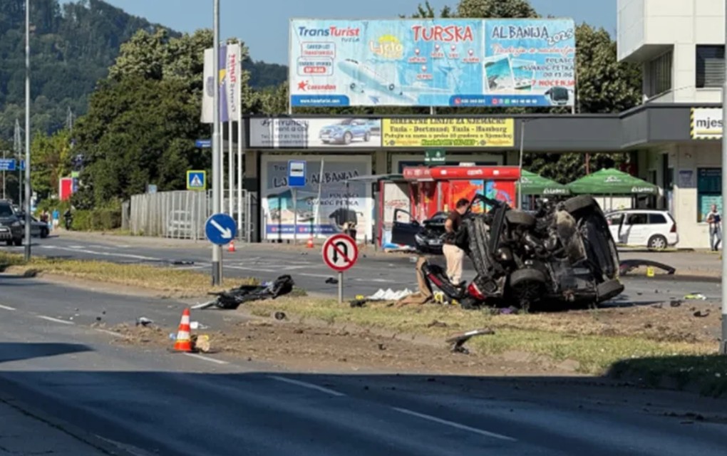 Prve fotografije sa mjesta stravične nesreće u BiH