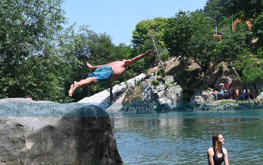 Toplotni talas u BiH: Mostar najtopliji sa 41 stepen