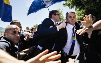 vučić u srebrenici