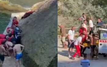 Muškarac teško povrijeđen prilikom skoka sa vodopada u Jajcu