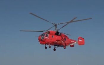 Helikopter "Kamov" iz Srbije već gasi požar kod Podgorice