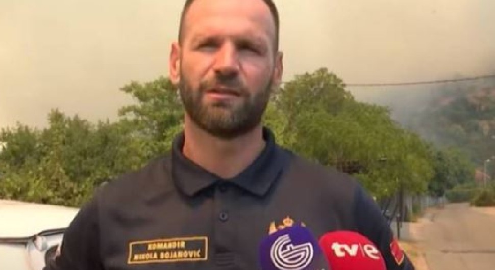 Vatra i dalje gori, vatrogasci u Crnoj Gori na izmaku snaga: Komandir završio u Hitnoj