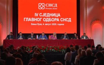 Konferencija za novinare nakon sjednice Glavnog odbora SNSD-a