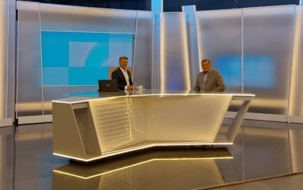 Gost RTRS-a MIlorad Dodik, predsjednik Republike Srpske