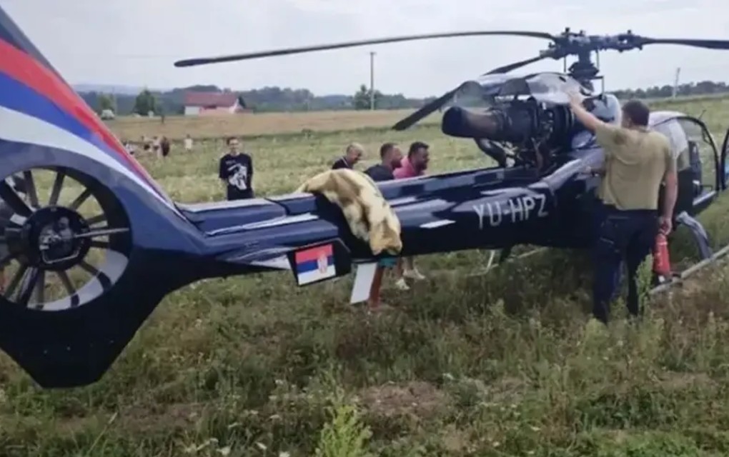 Drama na nebu iznad Prnjavora: Helikopter iz Srbije prinudno sletio