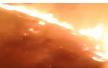 požar kod gacka