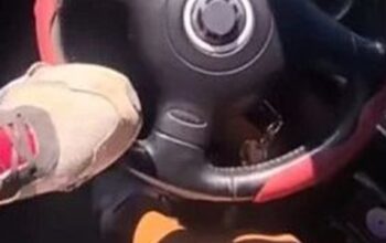 Uhapšen muškarac koji je automobil vozio nogom