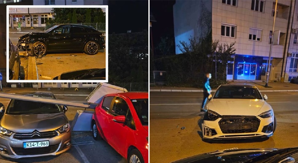 Policija o karambolu u Banjaluci: Slovenka za volanom poršea imala dva promila