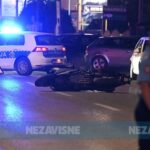 Motociklista udario pješaka