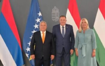 Predsjednik Srpske i srpski član Predsjedništva sa premijerom Mađarske