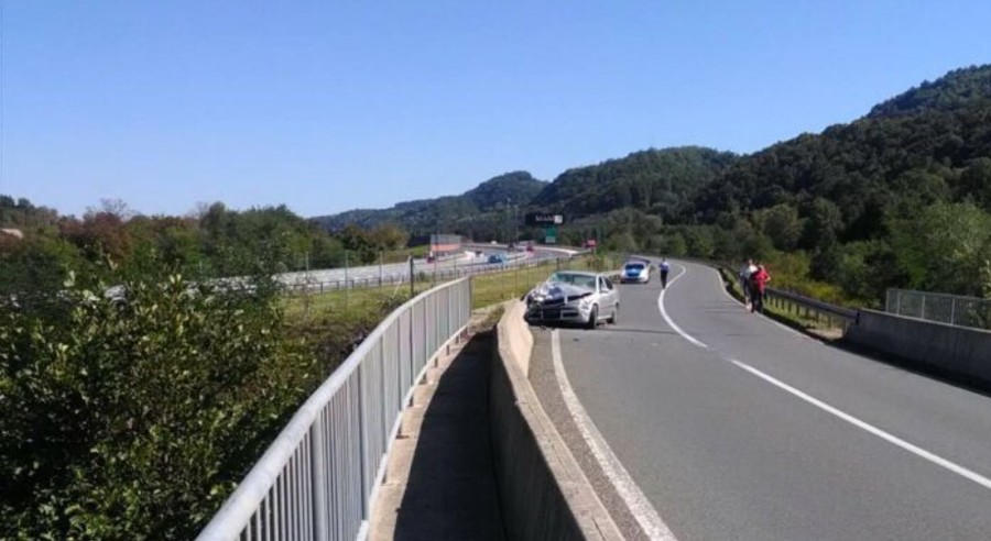 Sudar autombila i motocikla: Saobraćajka u ovom dijelu Srpske