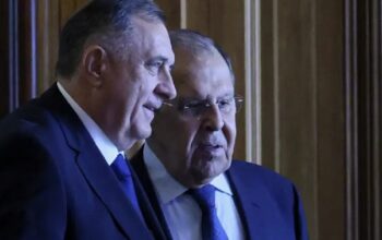 Dodik u Minsku sa Lavrovom