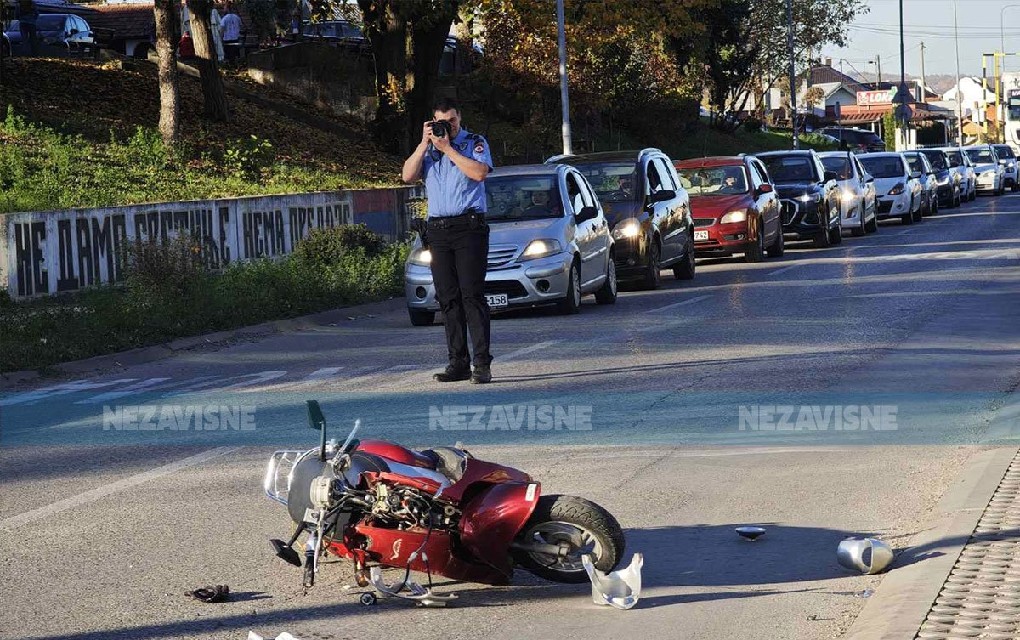 Udes u Zalužanima, na terenu Hitna