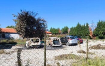 Zapaljena tri vozila u vlasništvu turskih državljana