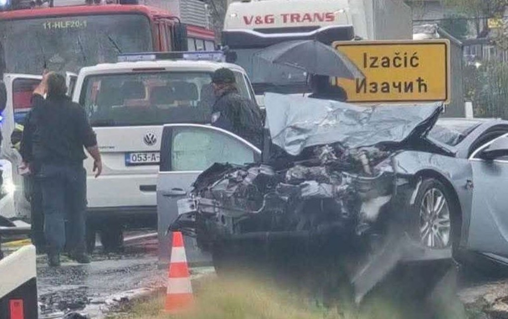 Teška saobraćajna nesreća: Obustavljen saobraćaj kod jednog od najvećih graničnih prelaza u BiH