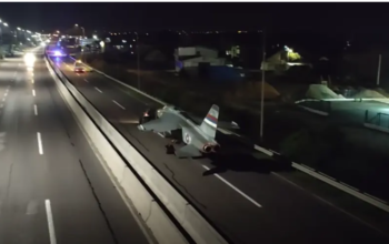 avion na cesti