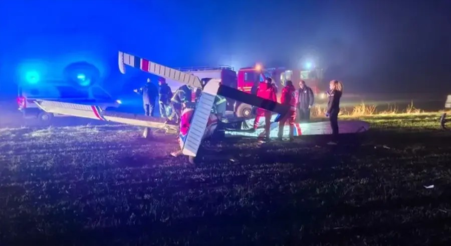 ŠOK! Avion koji se večeras srušio kod Subotice, pao je na istom mjestu prije 3 godine!