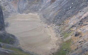 modro jezero presušilo