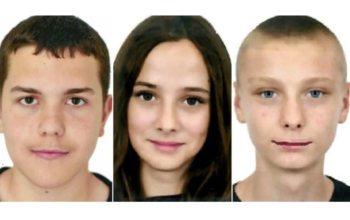 nestalo troje djece