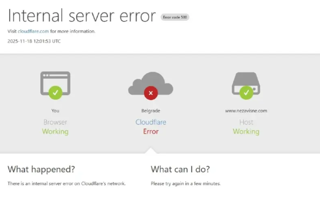 Pali brojni sajtovi, pogođena i BiH