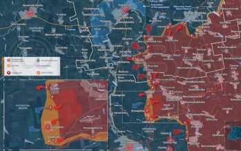 ruske snage napreduju u Ukrajini