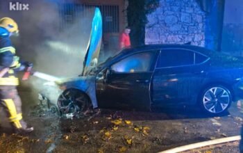 zapaljen auto gradonačelniku mostara