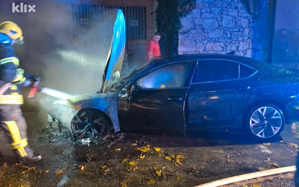 Zapaljen automobil gradonačelnika Mostara