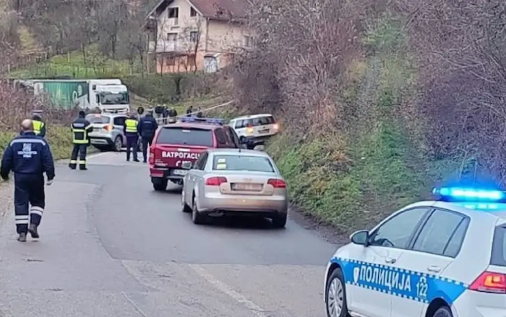 Saobraćajna nezgoda na putu Višegrad – Ustiprača