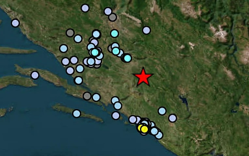Zemljotres kod Ljubinja! Osjetio se u većem dijelu BiH i Hrvatske
