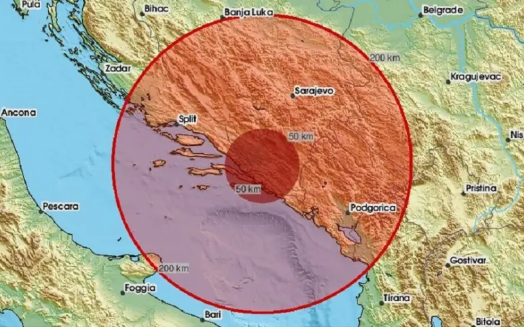 Nekoliko zemljotresa u Hrvatskoj, osjetilo se i u BiH