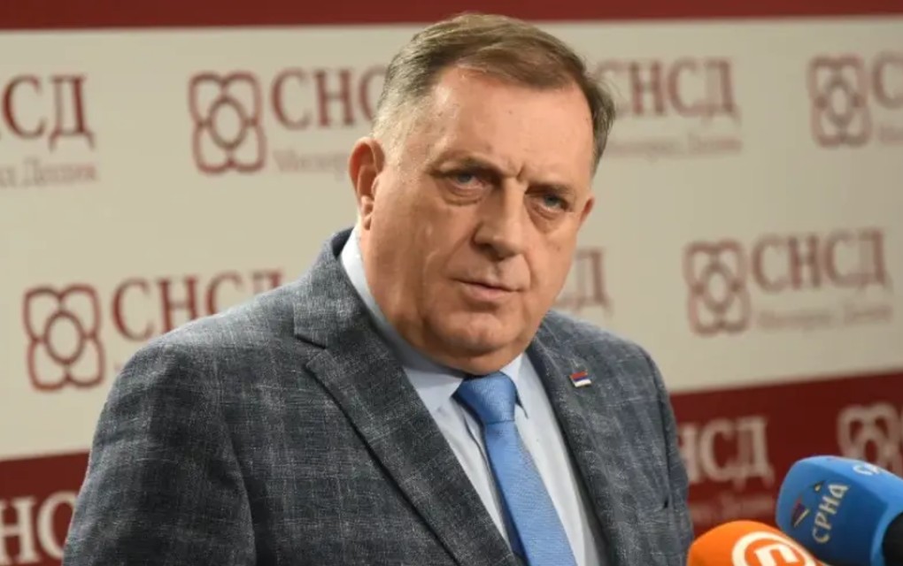 Milorad Dodik na konferenciji za novinare