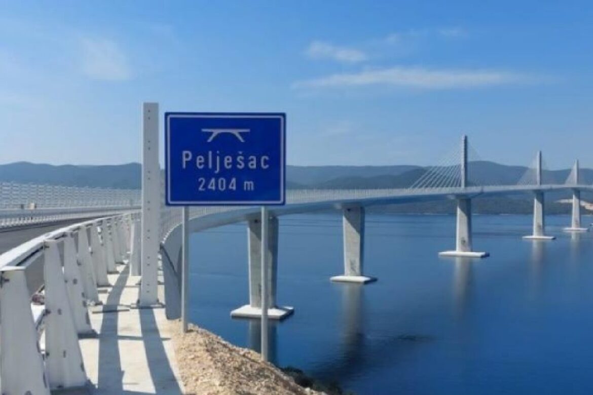 Hrvatske ceste: Pelješki most stabilan