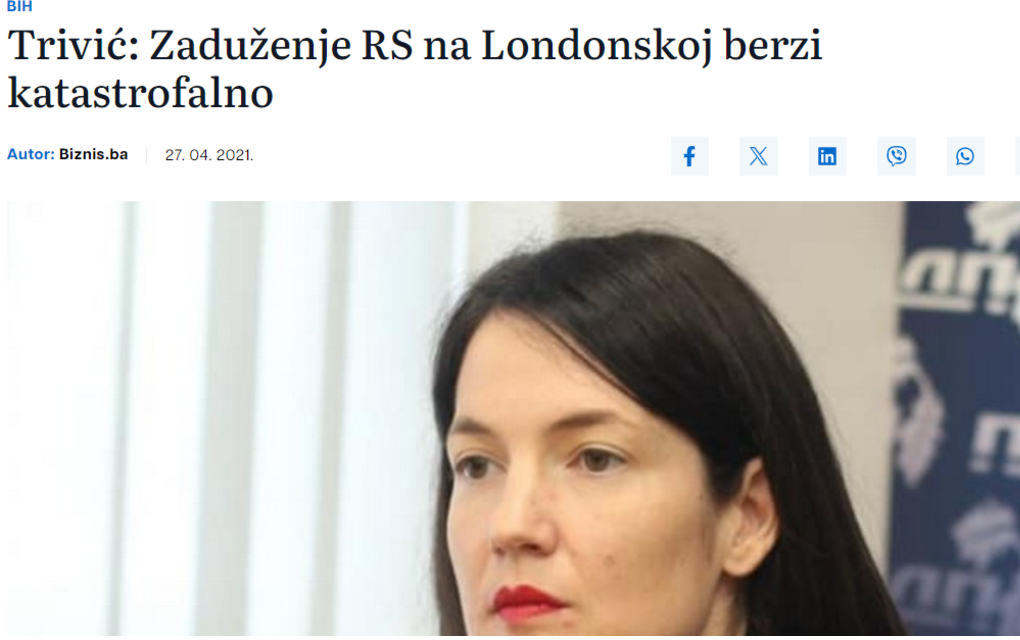 „Stručnjaci“ su „BANKROT“ predviđali i godinama ranije –  LAKO JE PRIČATI, ALI DJELA OSTAJU!