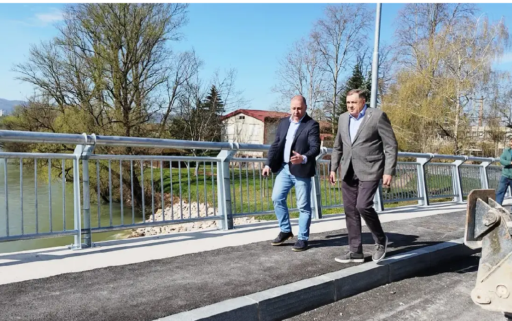 Dodik: Most u Česmi biće završen naredne sedmice