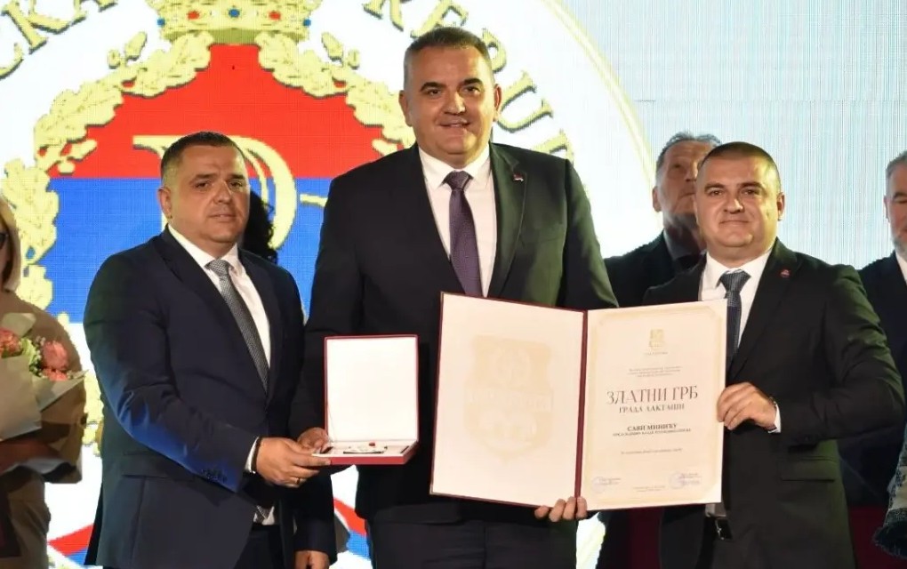 Savi Miniću najveće priznanje Laktaša – Zlatni grb