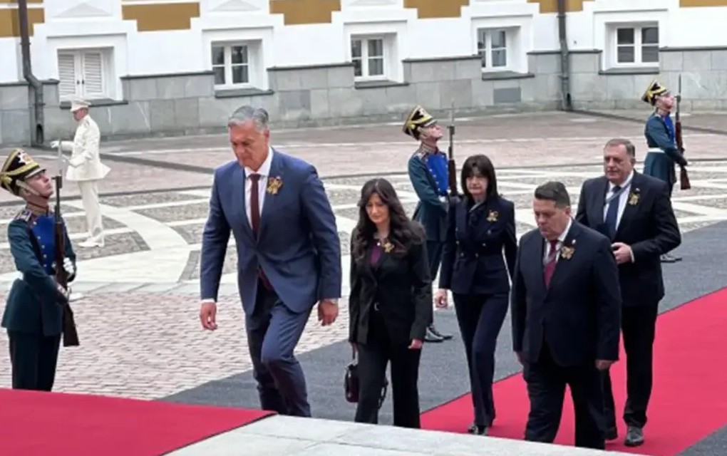 Delegacija Srpske na pozdravu kod Putina